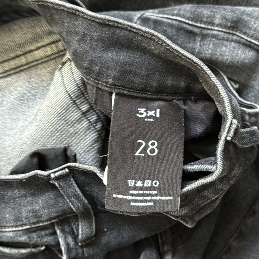 3x1 Women's WEBER Vida Cargo Skinny High Rise 28 - Picture 12 of 12